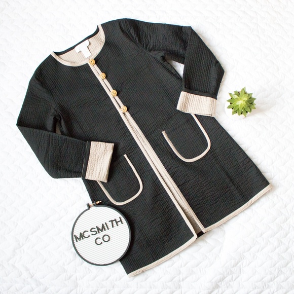 Soft Surroundings | Reversible Quilted Long Coat - Picture 2 of 6